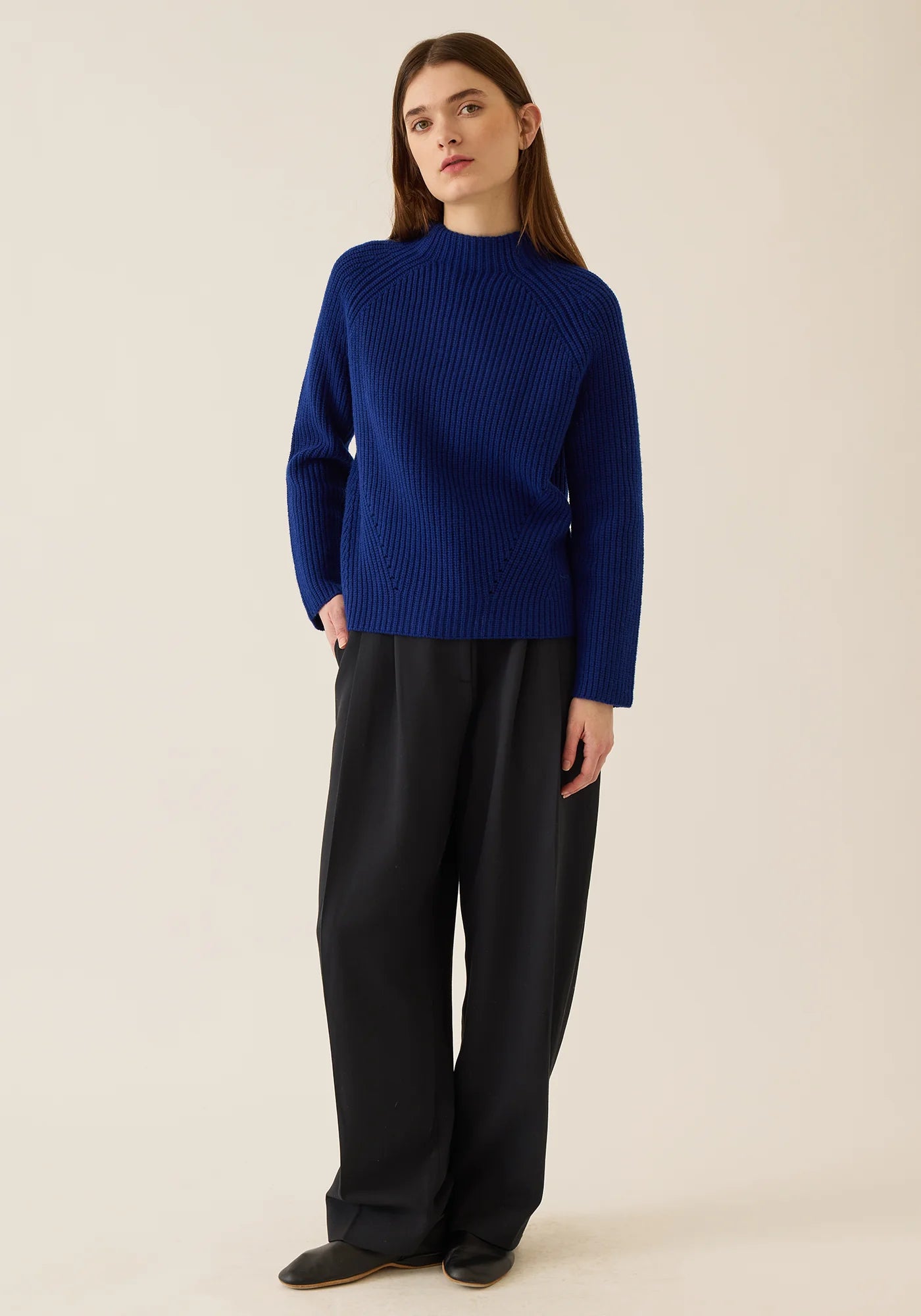 Demylee Daphne Lambswool Sweater Royal-Demylee-Thistle Hill