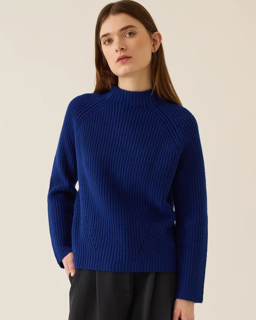Demylee Daphne Lambswool Sweater Royal-Demylee-Thistle Hill