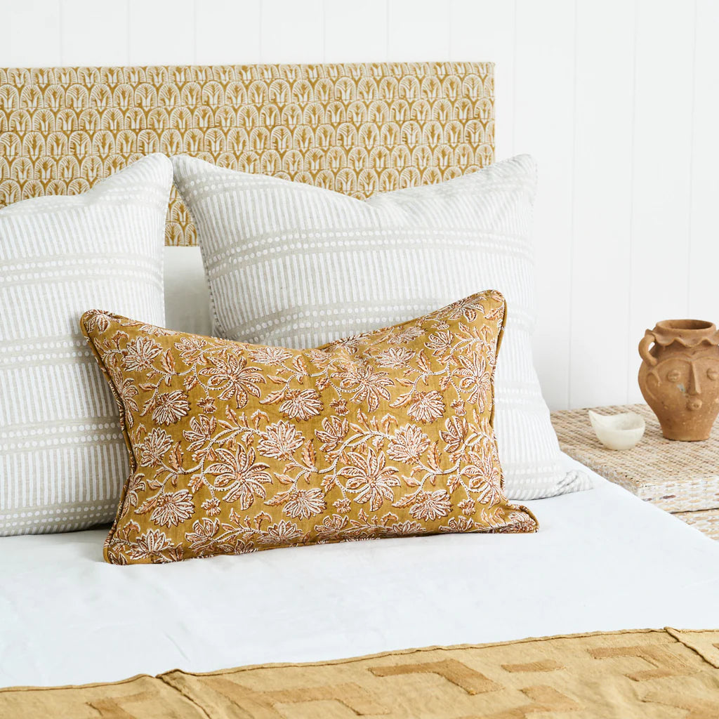 Walter G Uluwatu Spice Linen Cushion-Walter G-Thistle Hill