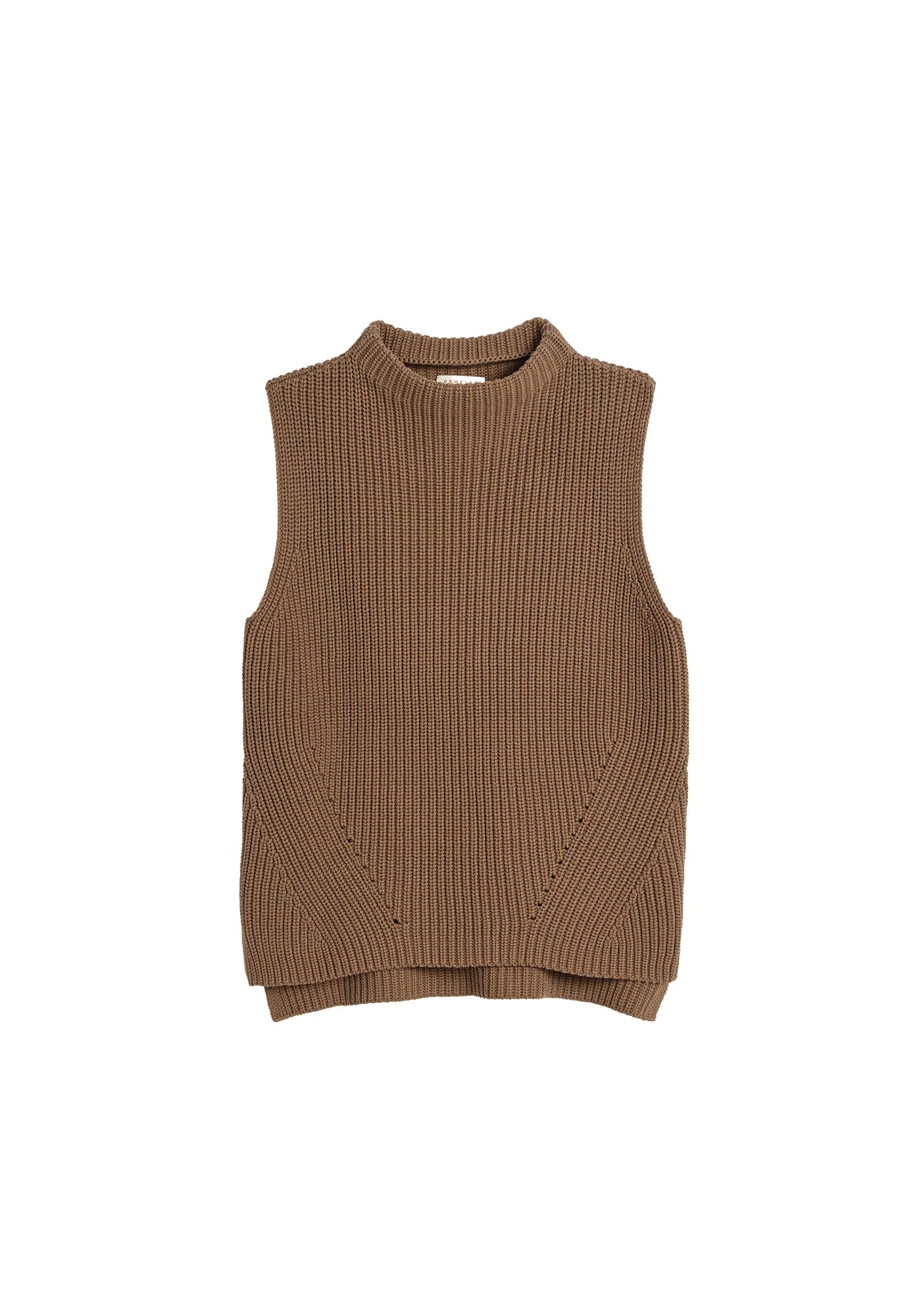 Demylee Delaney Cotton Vest Mocha-Demylee-Thistle Hill
