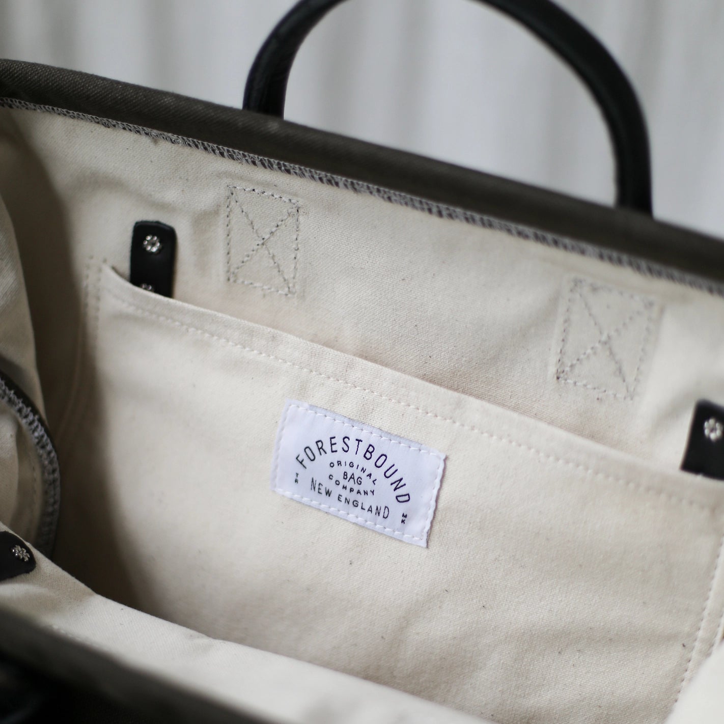 Forestbound Reclaimed Canvas Carryall-Forestbound-Thistle Hill
