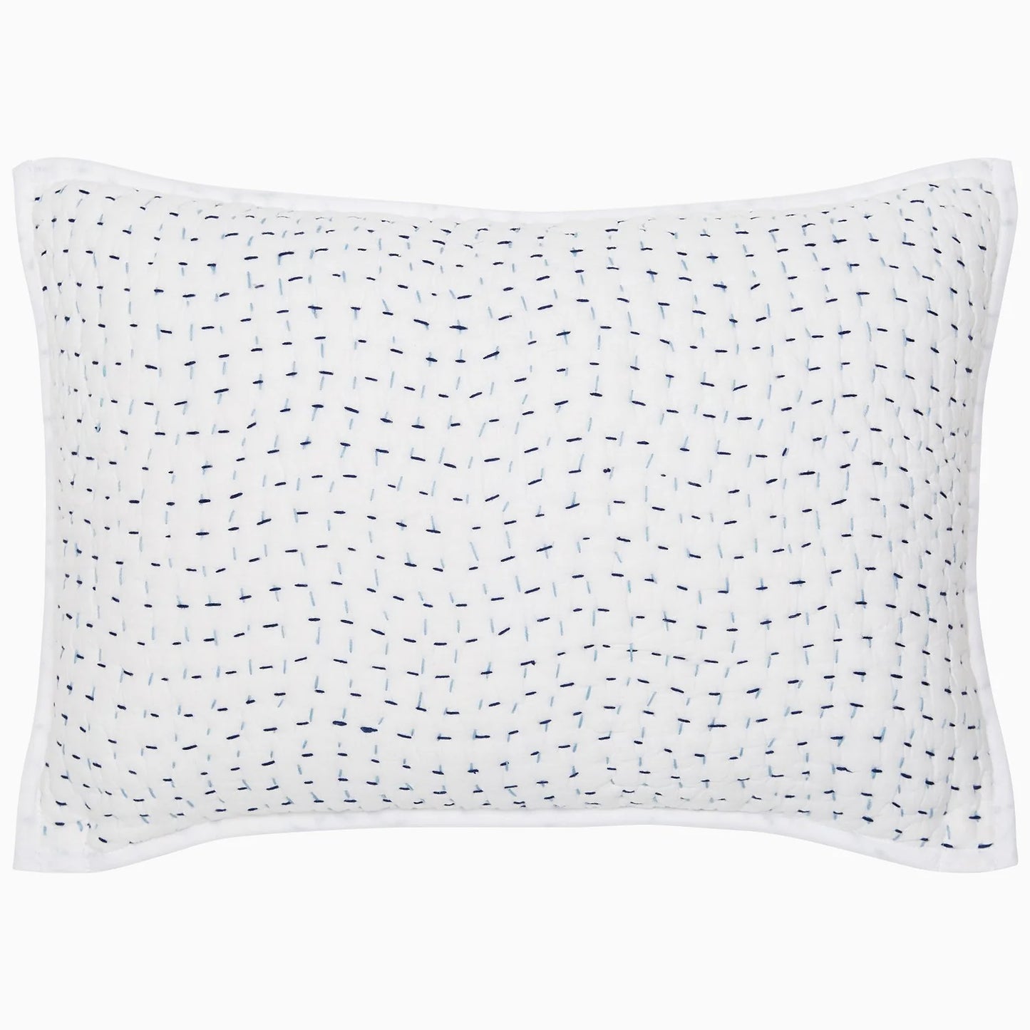John Robshaw Hand Stitched Kidney Pillow-John Robshaw-Thistle Hill