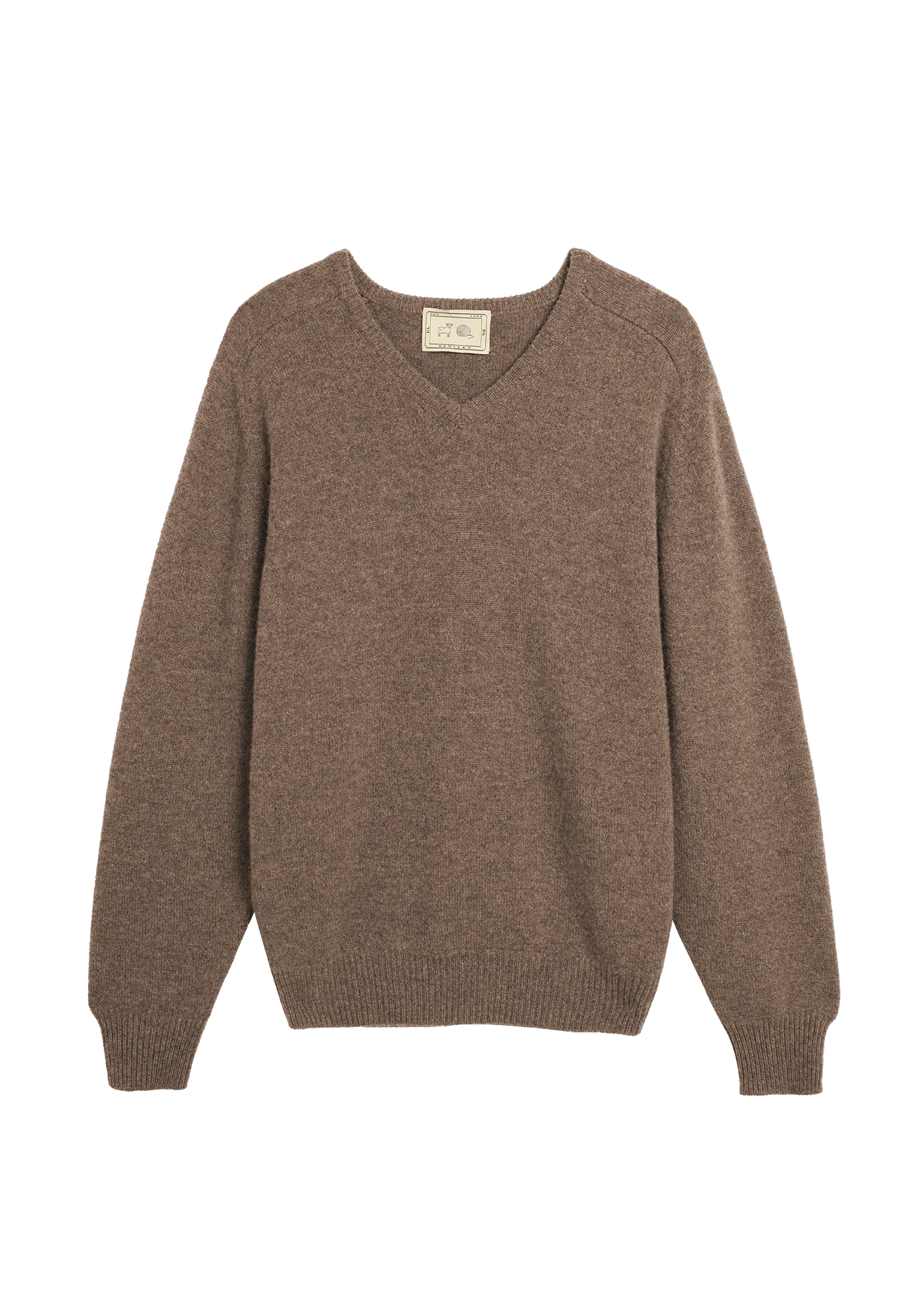 Demylee Jovie Cashmere Sweater Undyed Beige-Demylee-Thistle Hill