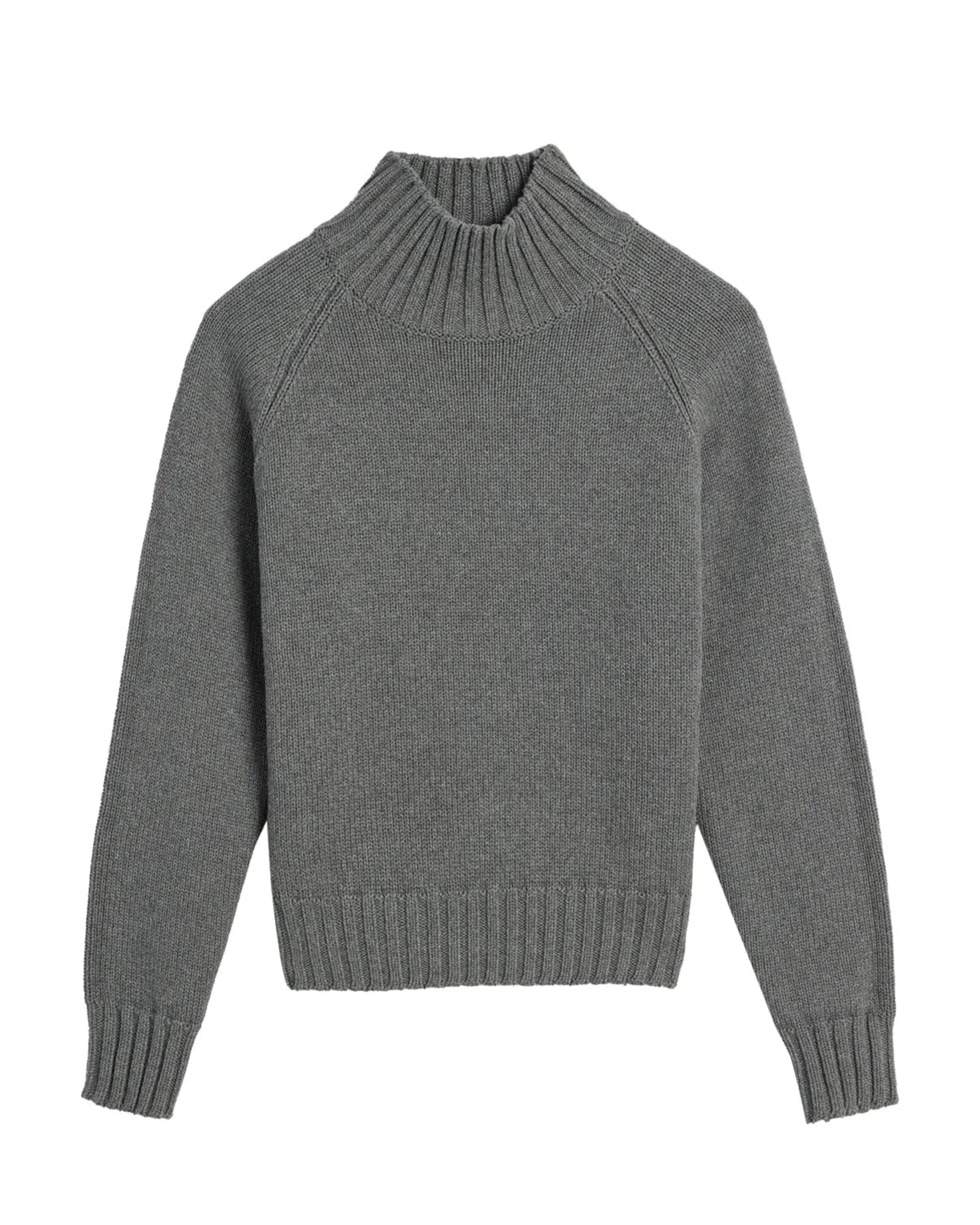 Demylee Kaitlyn Cotton Cashmere Sweater Dark Heather Grey-Demylee-Thistle Hill
