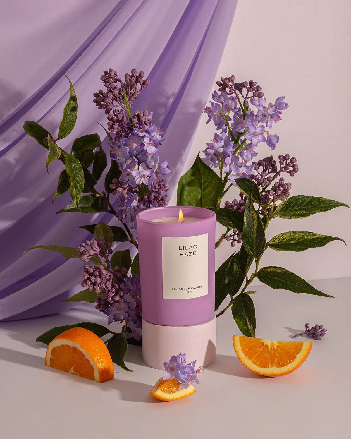 Brooklyn Candle Studio Lilac Haze Candle-Brooklyn Candle Studio-Thistle Hill