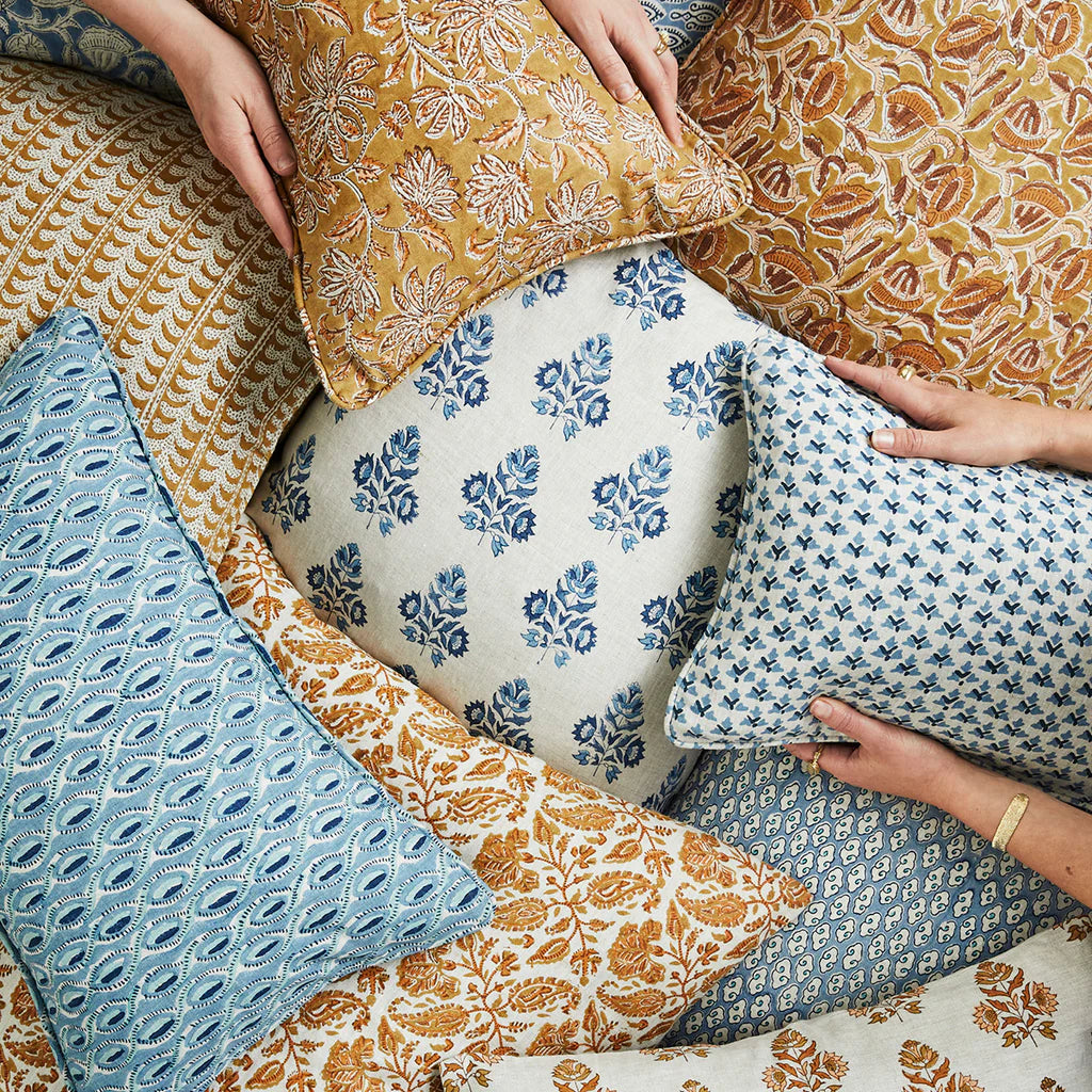 Walter G Uluwatu Spice Linen Cushion-Walter G-Thistle Hill