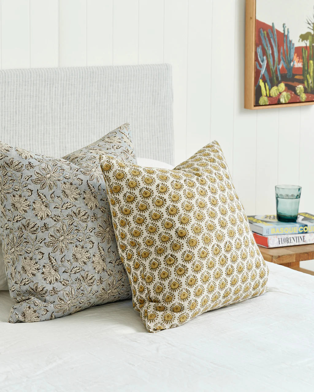 Walter G Uluwatu Sahara Linen Cushion-Walter G-Thistle Hill