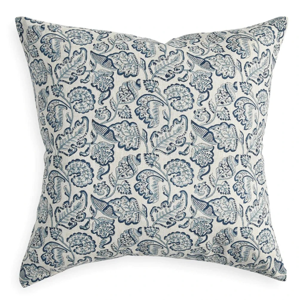 Walter G Savoie Denim Linen Cushion-Walter G-Thistle Hill