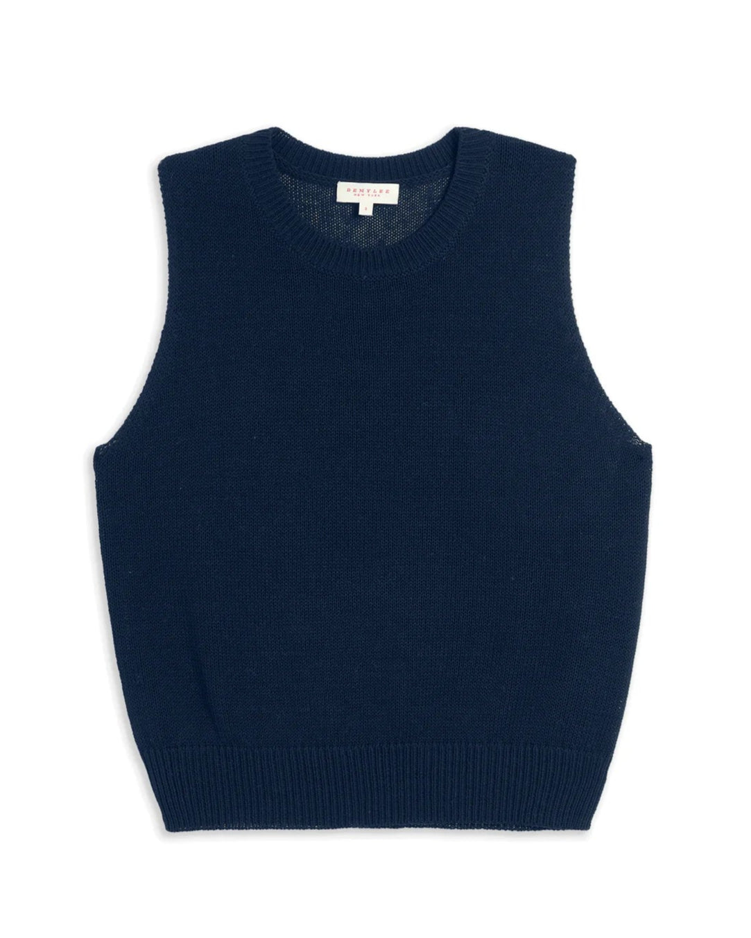 Demylee Selina Cotton Linen Top Navy-Demylee-Thistle Hill