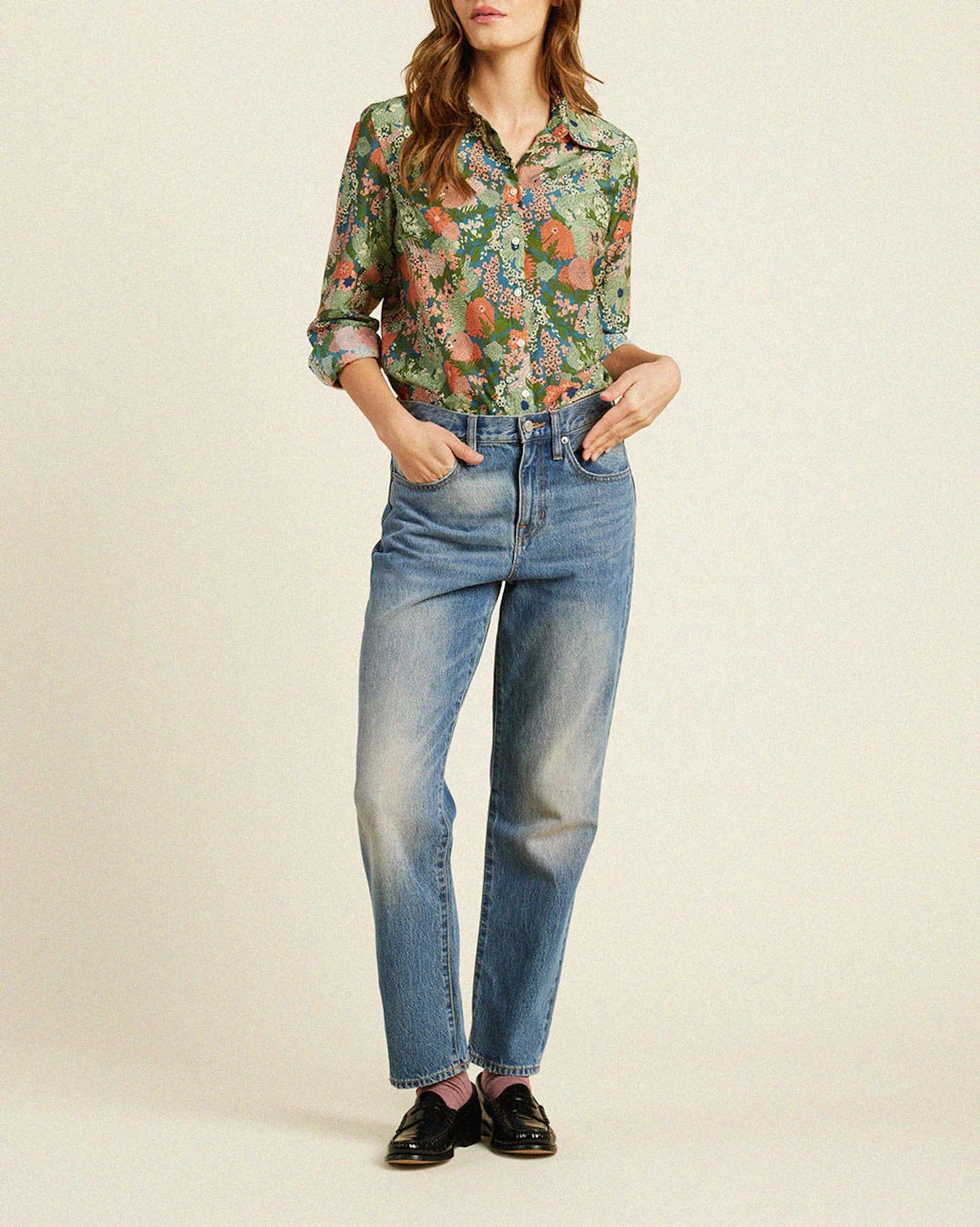 Trovata Jacquelin Shirt Tranquil Mist-Trovata-Thistle Hill