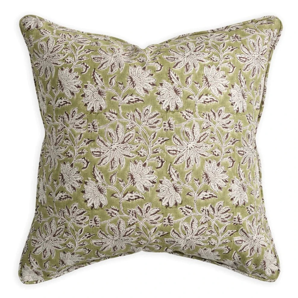 Walter G Uluwatu Cactus Linen Cushion-Walter G-Thistle Hill