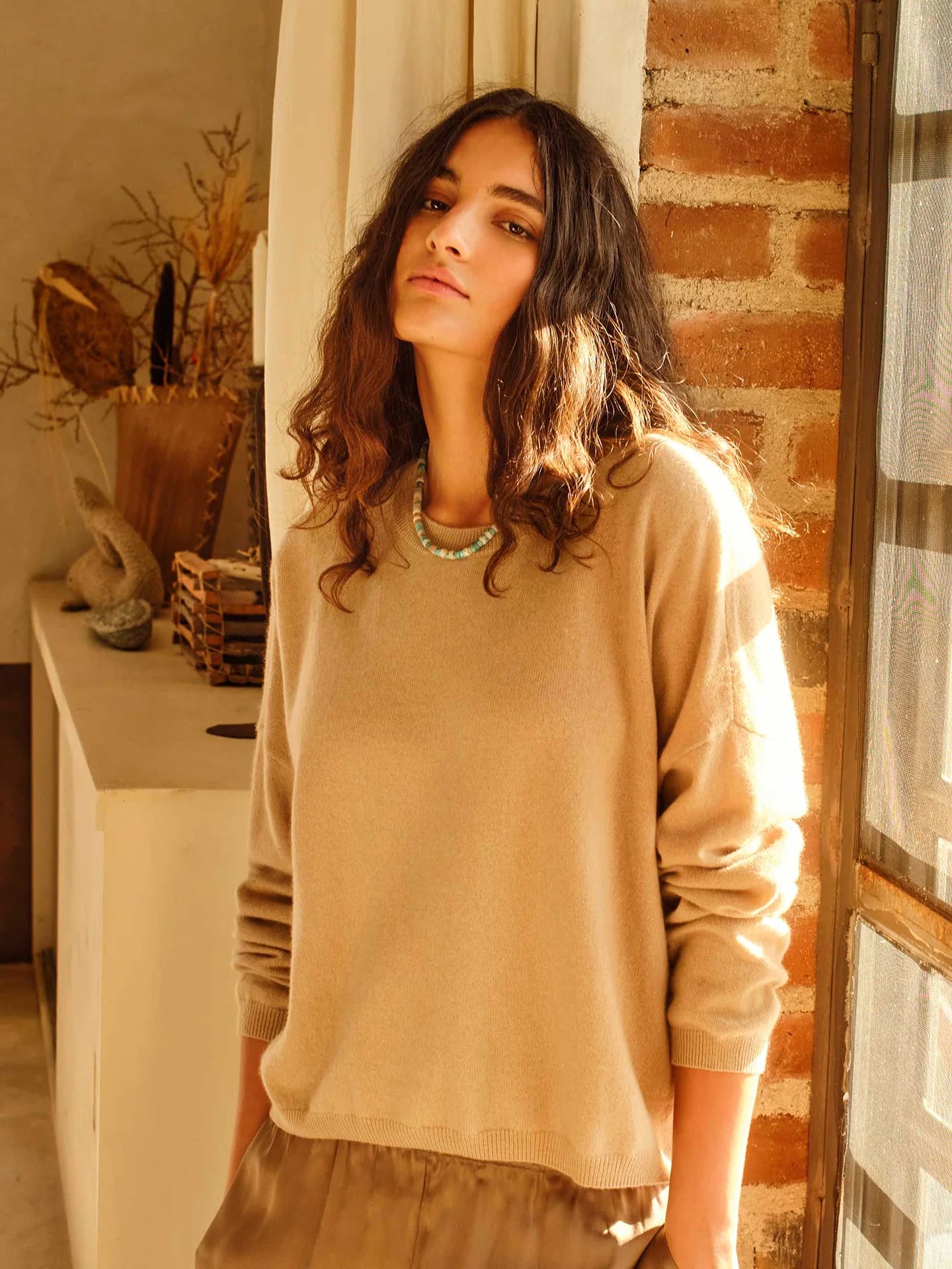 Xirena Lela Sweater Camel-Xirena-Thistle Hill