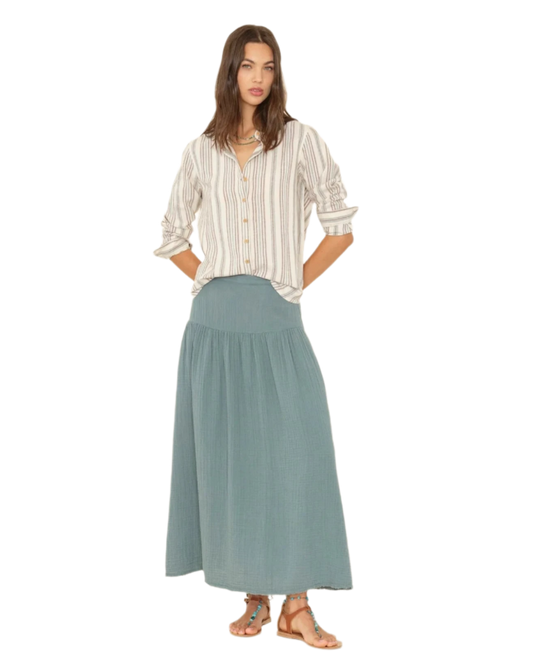 Xirena Evelyn Skirt Dusty Sage-Xirena-Thistle Hill