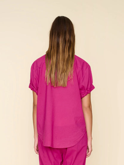 Xirena Channing Shirt Pink Plum