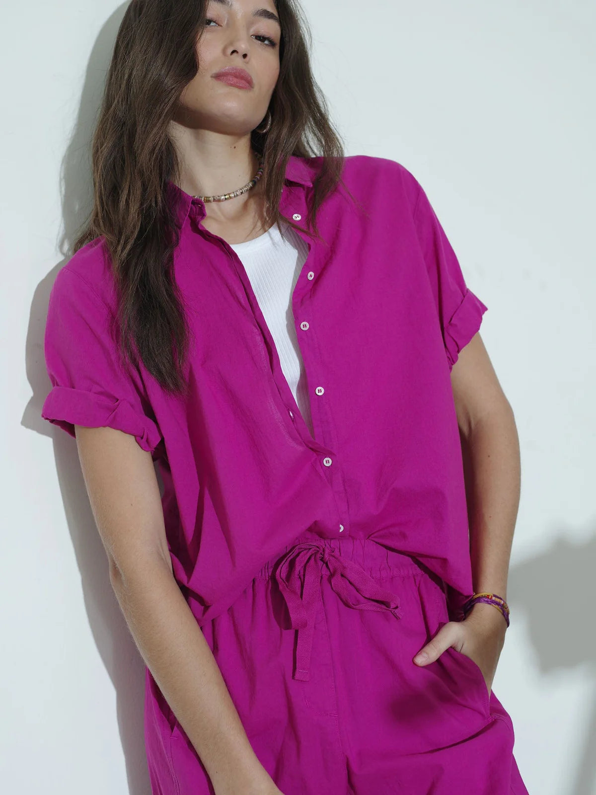 Xirena Channing Shirt Pink Plum-Xirena-Thistle Hill
