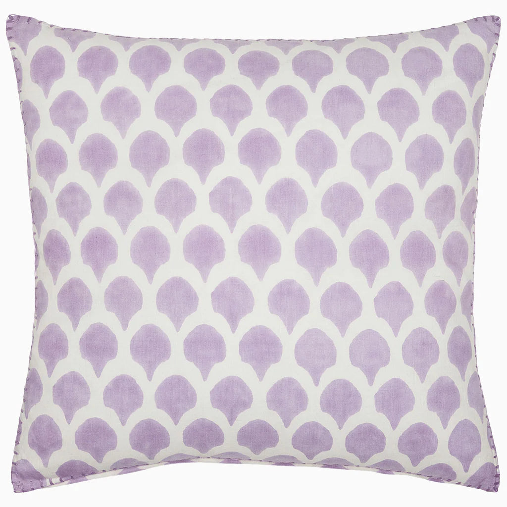 John Robshaw Nadole Lavender Decorative Pillow-John Robshaw-Thistle Hill