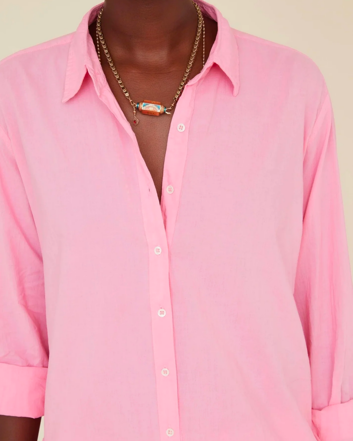 Xirena Beau Shirt Rose Mallow