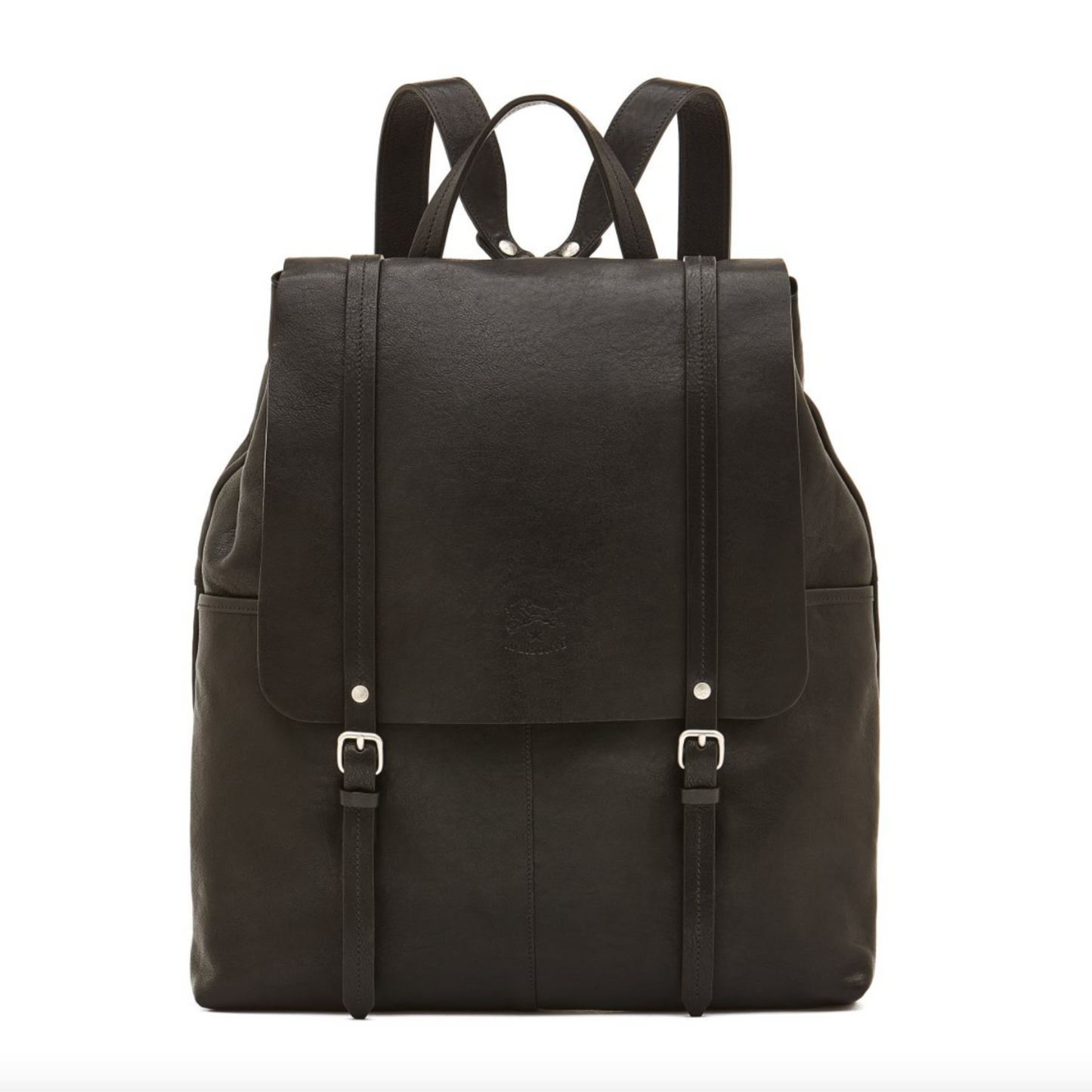 Il Bisonte Trappola Backpack Black-Il Bisonte-Thistle Hill