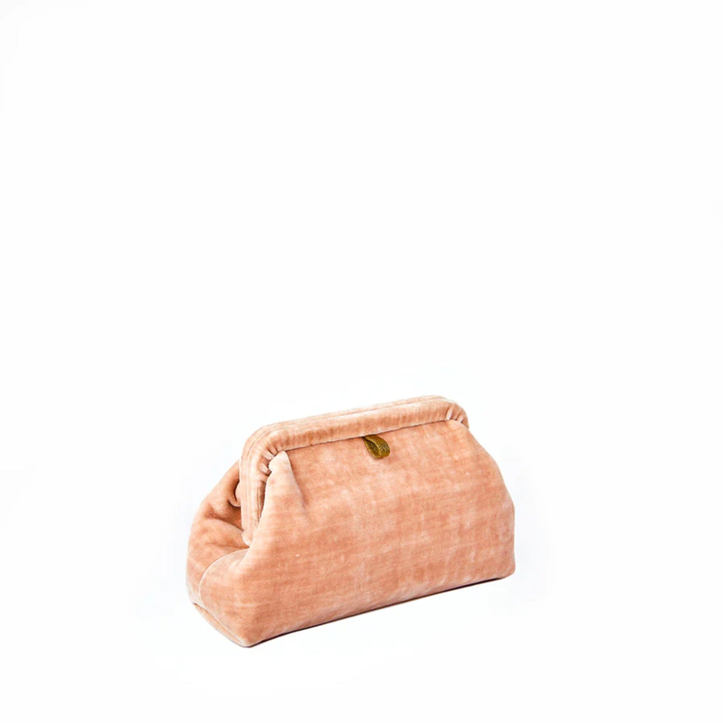 Marian Paquette Liette Velvet Clutch Pale Pink-Marian Paquette-Thistle Hill