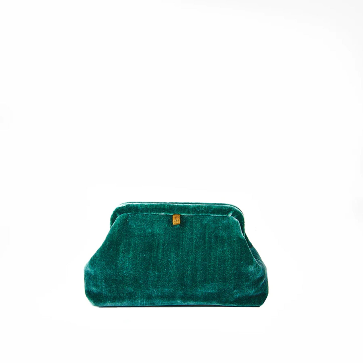 Marian Paquette Liette Velvet Clutch Forest Green-Marian Paquette-Thistle Hill
