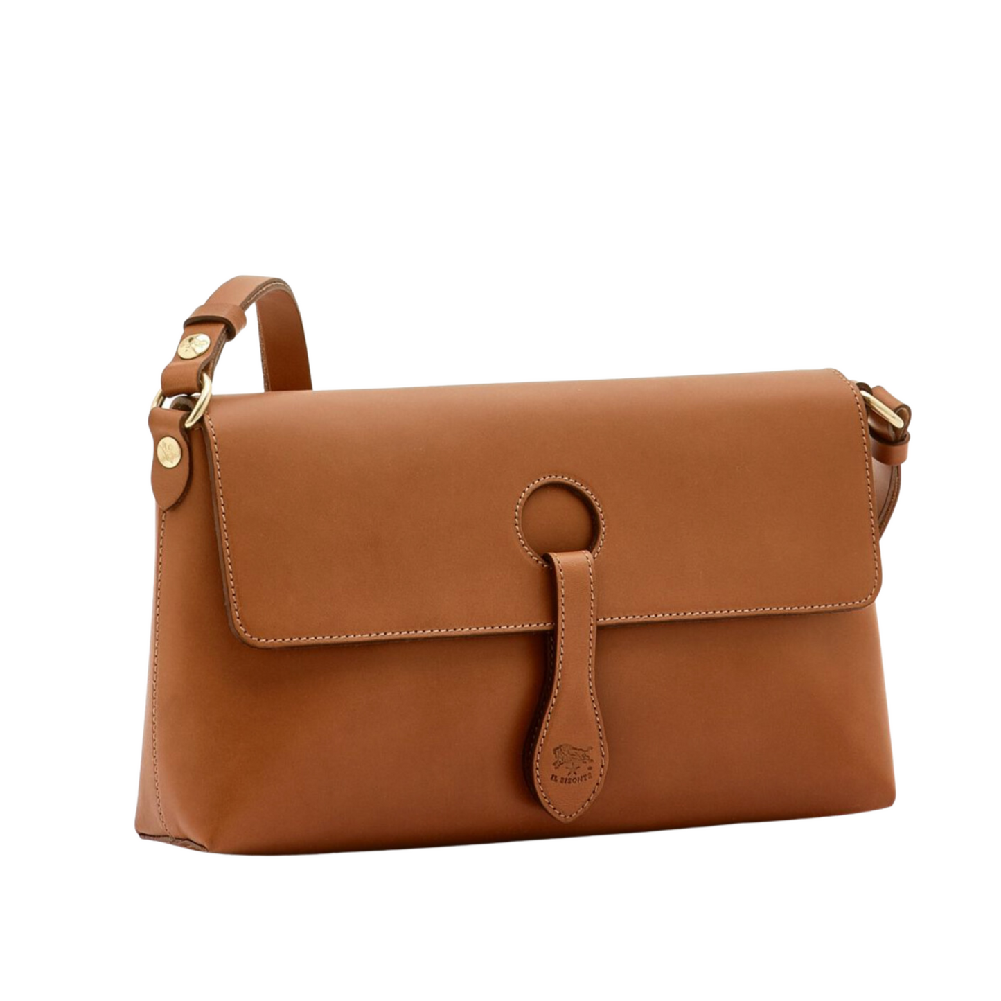 Il Bisonte Women's Salina Shoulder Bag Chocolate-Il Bisonte-Thistle Hill