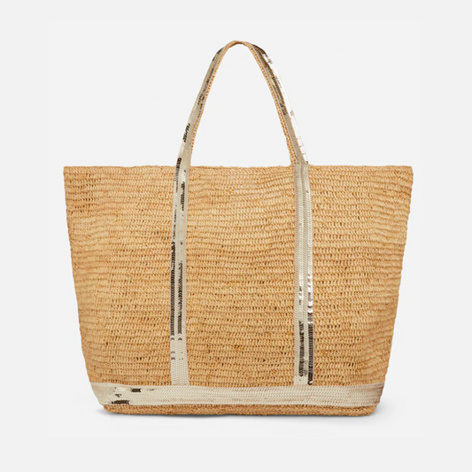 Vanessa Bruno Large Raffia Cabas