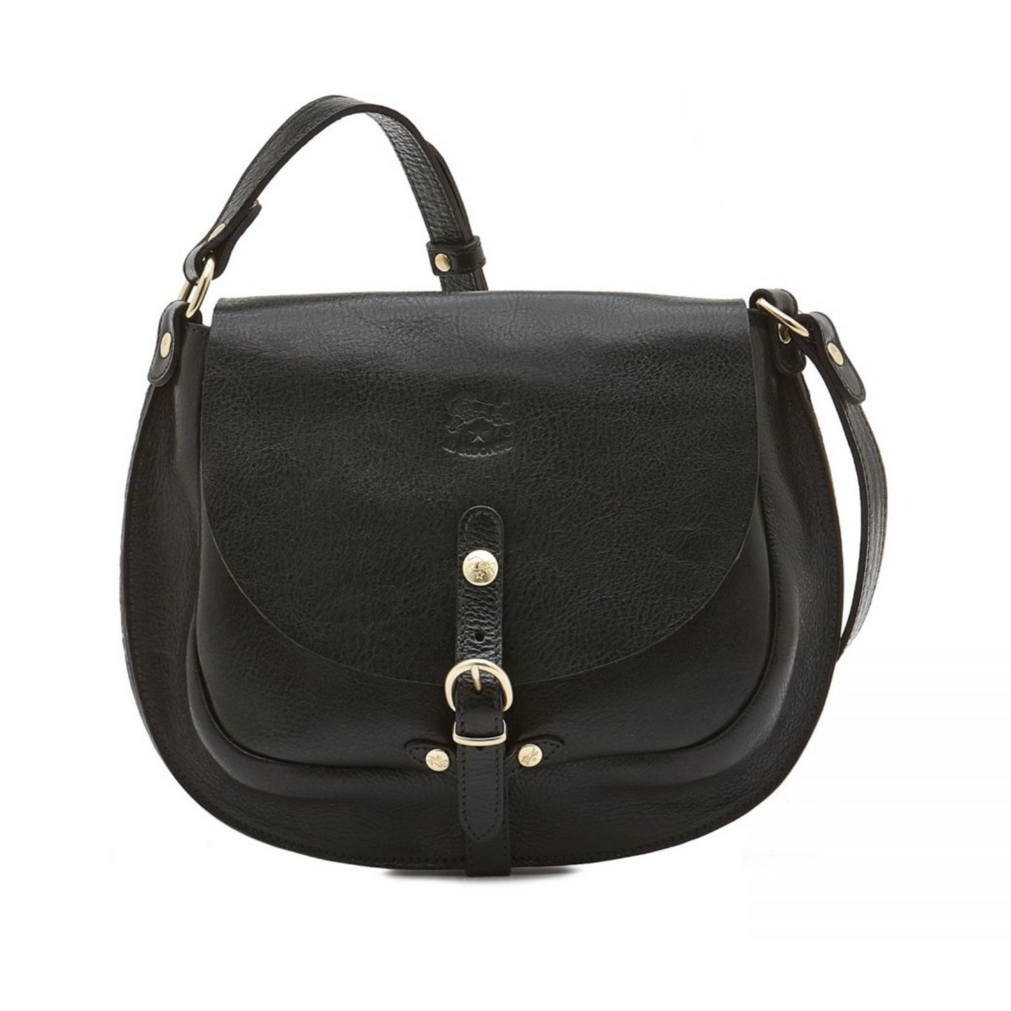 Il Bisonte Women's Gaia Crossbody Bag Black-Il Bisonte-Thistle Hill