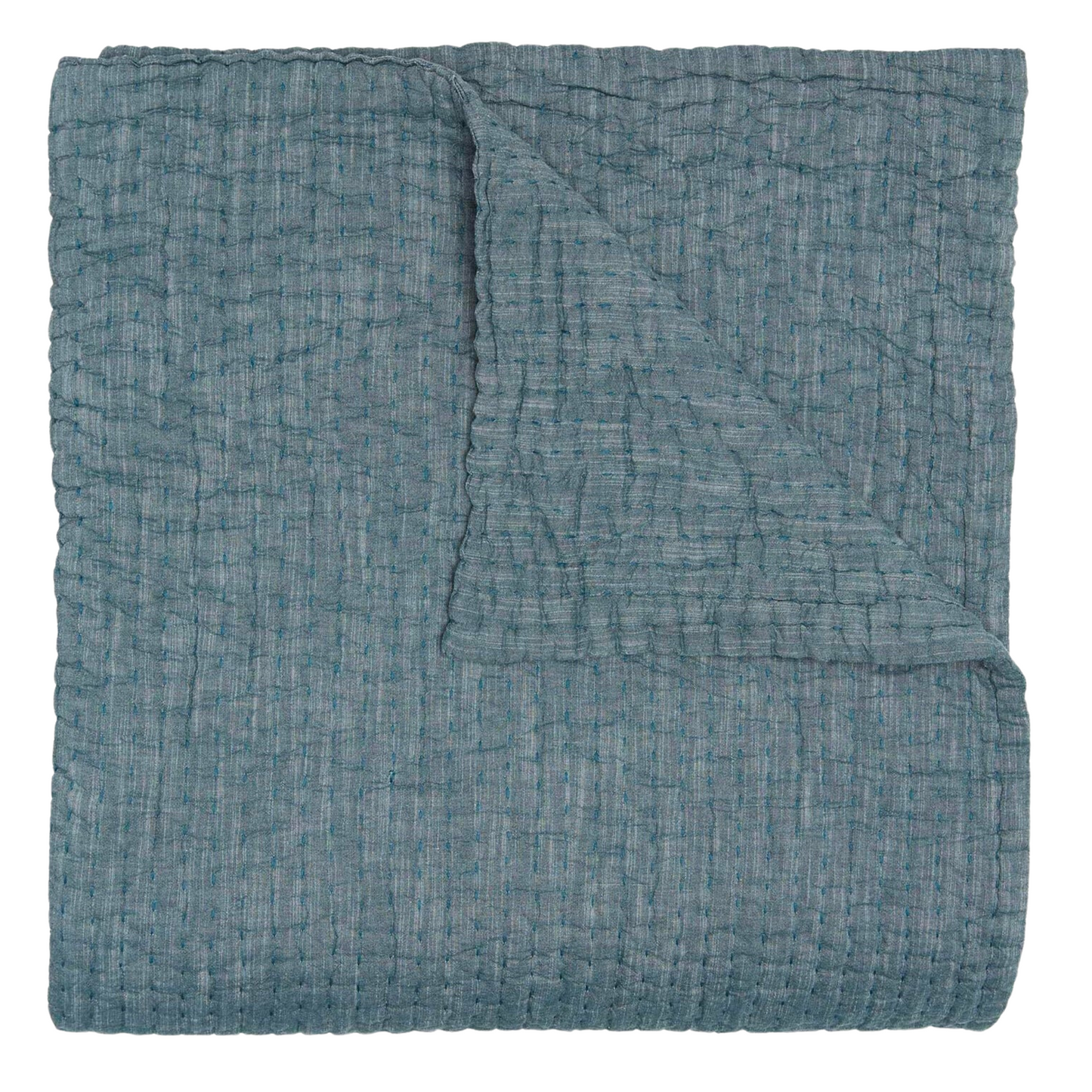 John Robshaw Vivada Coverlet Peacock-John Robshaw-Thistle Hill