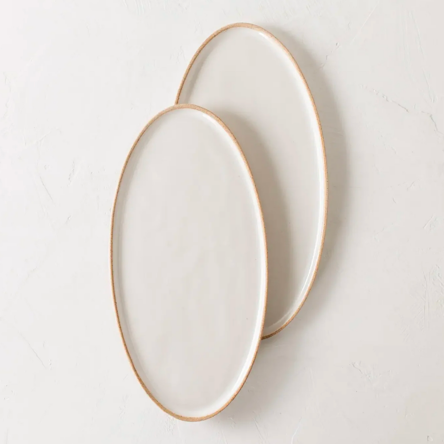 Convivial Oval Stoneware Serving Tray-Convivial-Thistle Hill