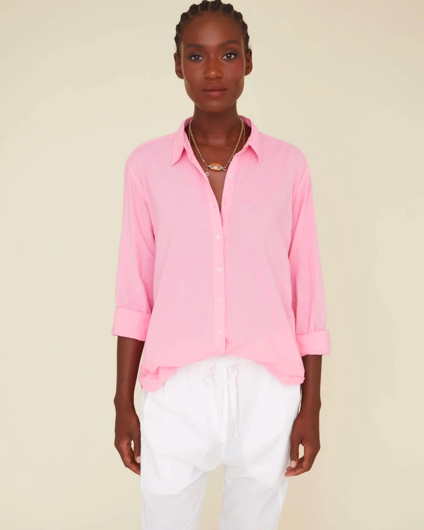 Xirena Beau Shirt Rose Mallow