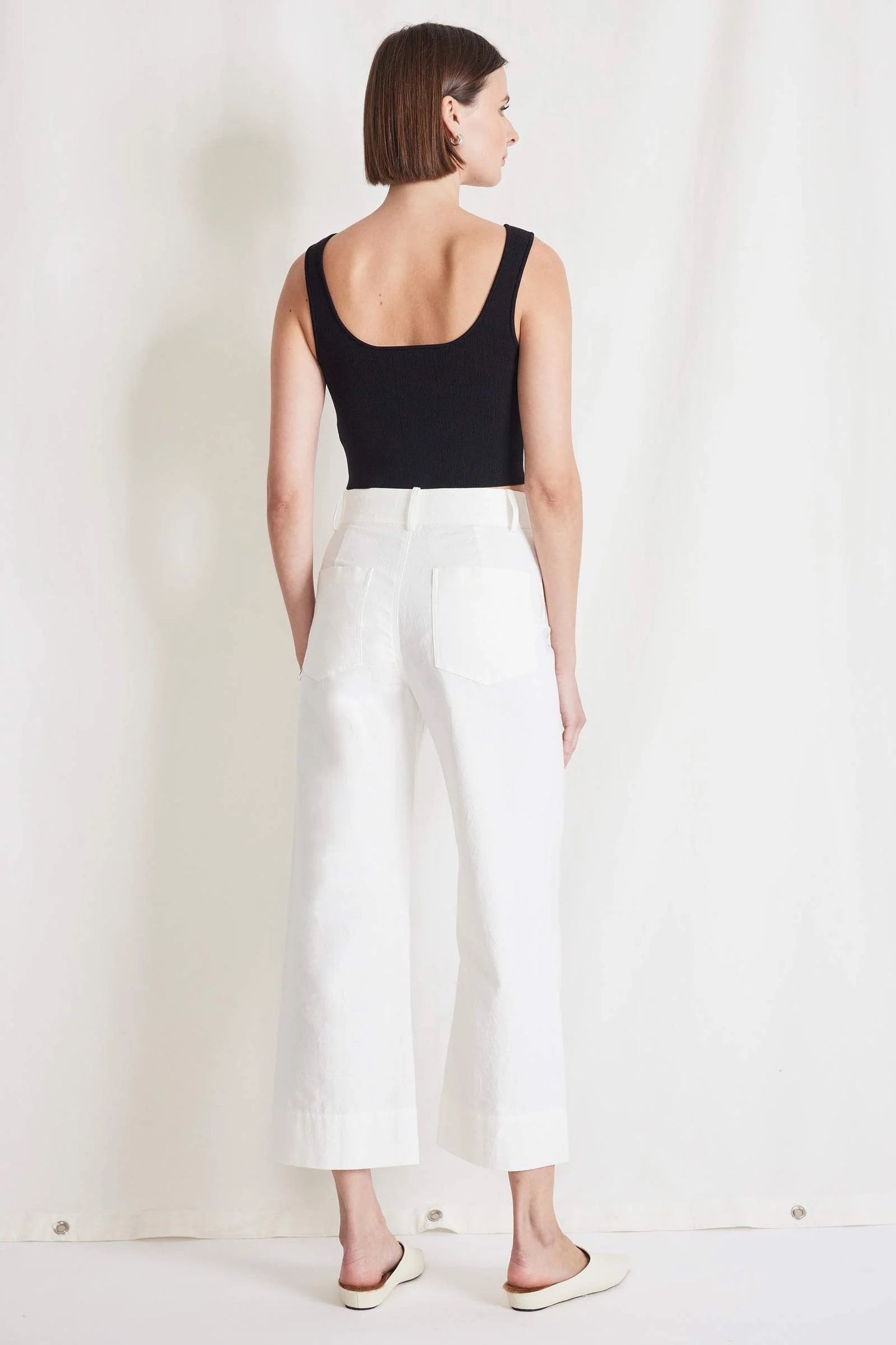 Apiece Apart Classic Merida Pant Cream-Apiece Apart-Thistle Hill