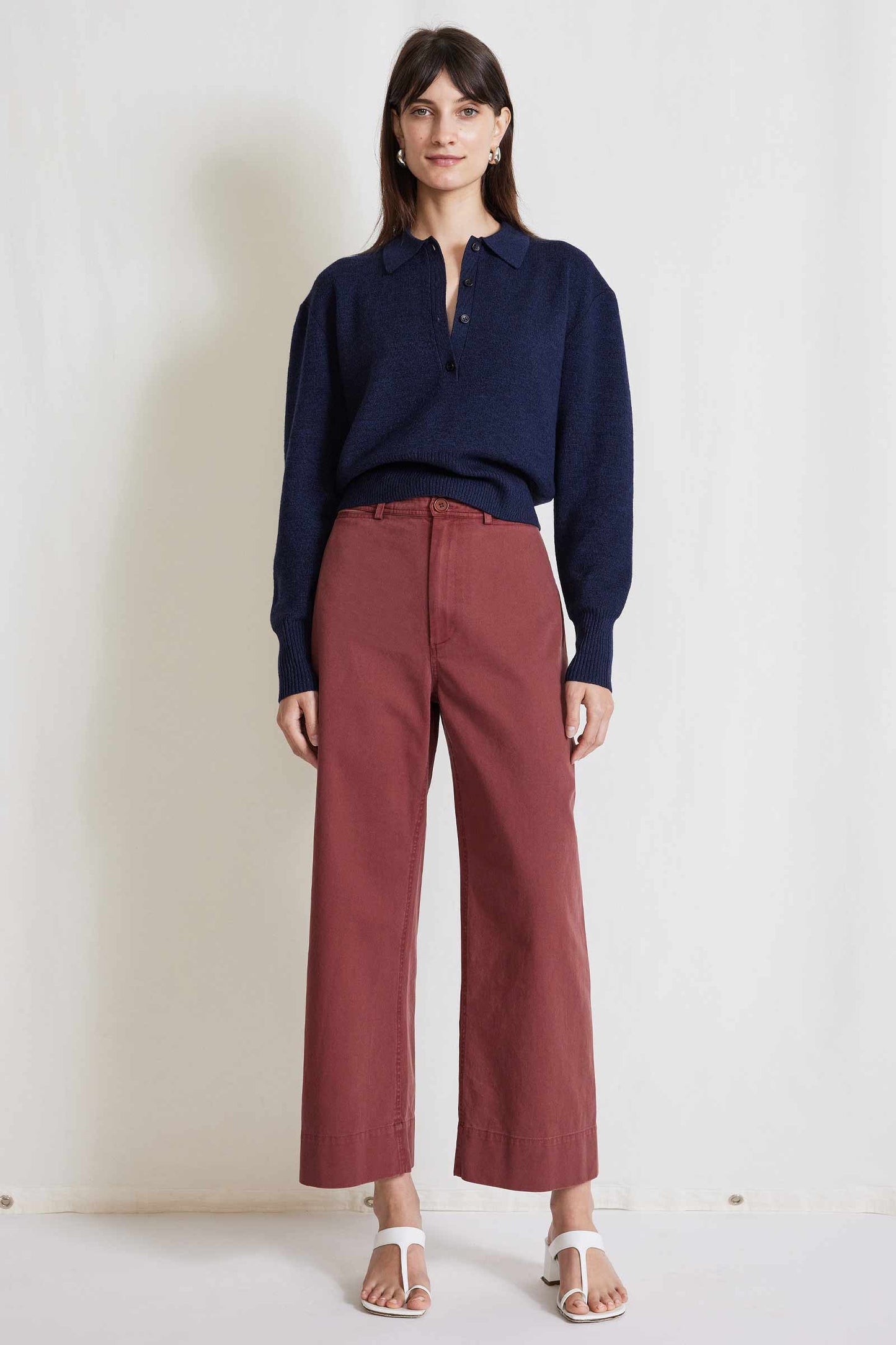 Apiece Apart Chino Merida Pant Rust-Apiece Apart-Thistle Hill