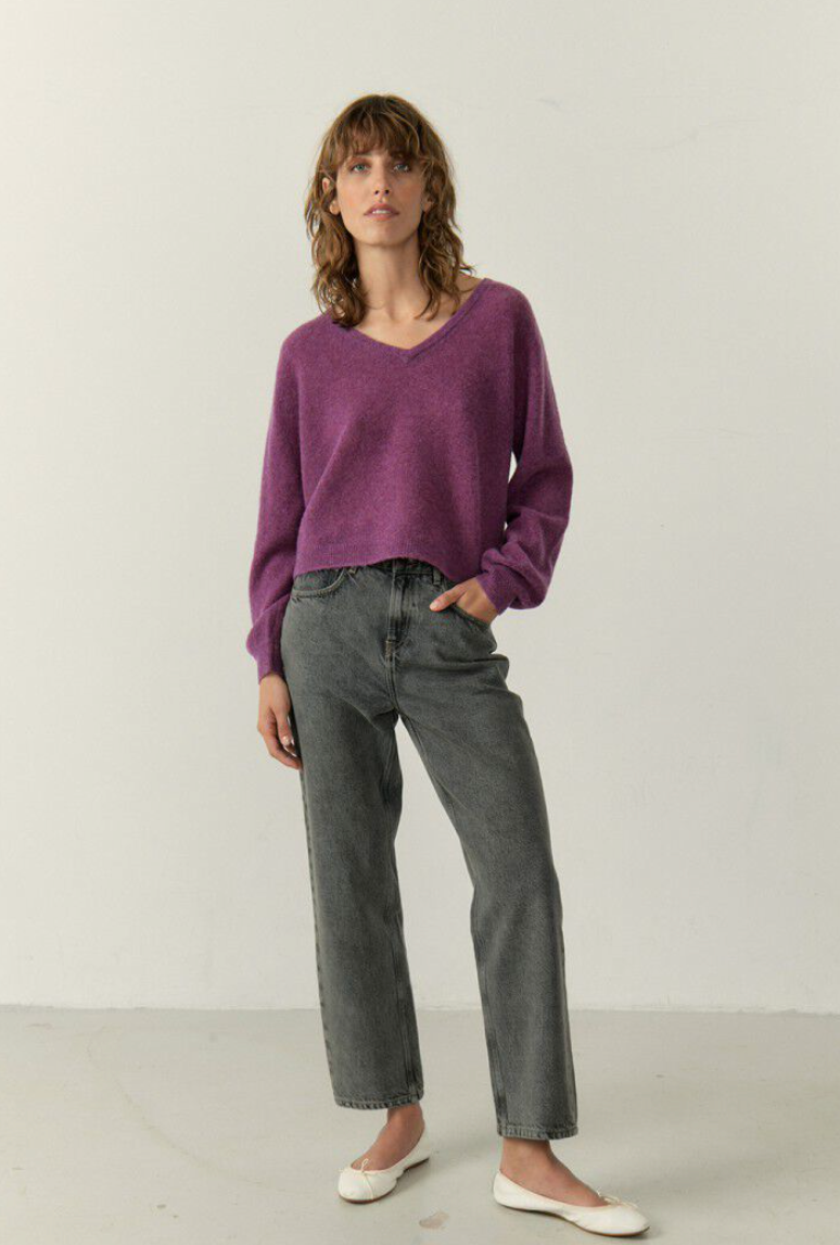 American Vintage Sweater Violet