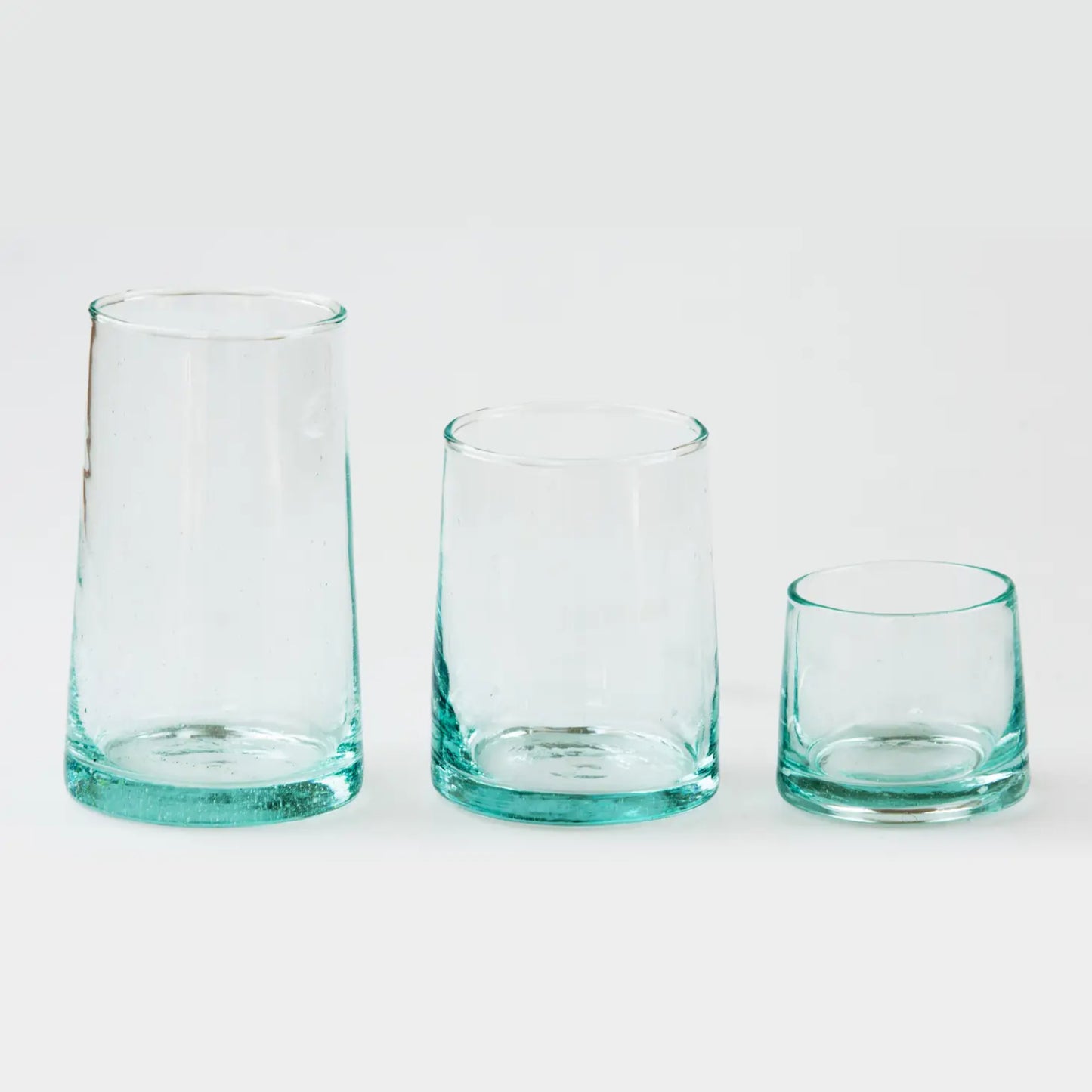 Moroccan Glass Tumblers-Socco-Thistle Hill