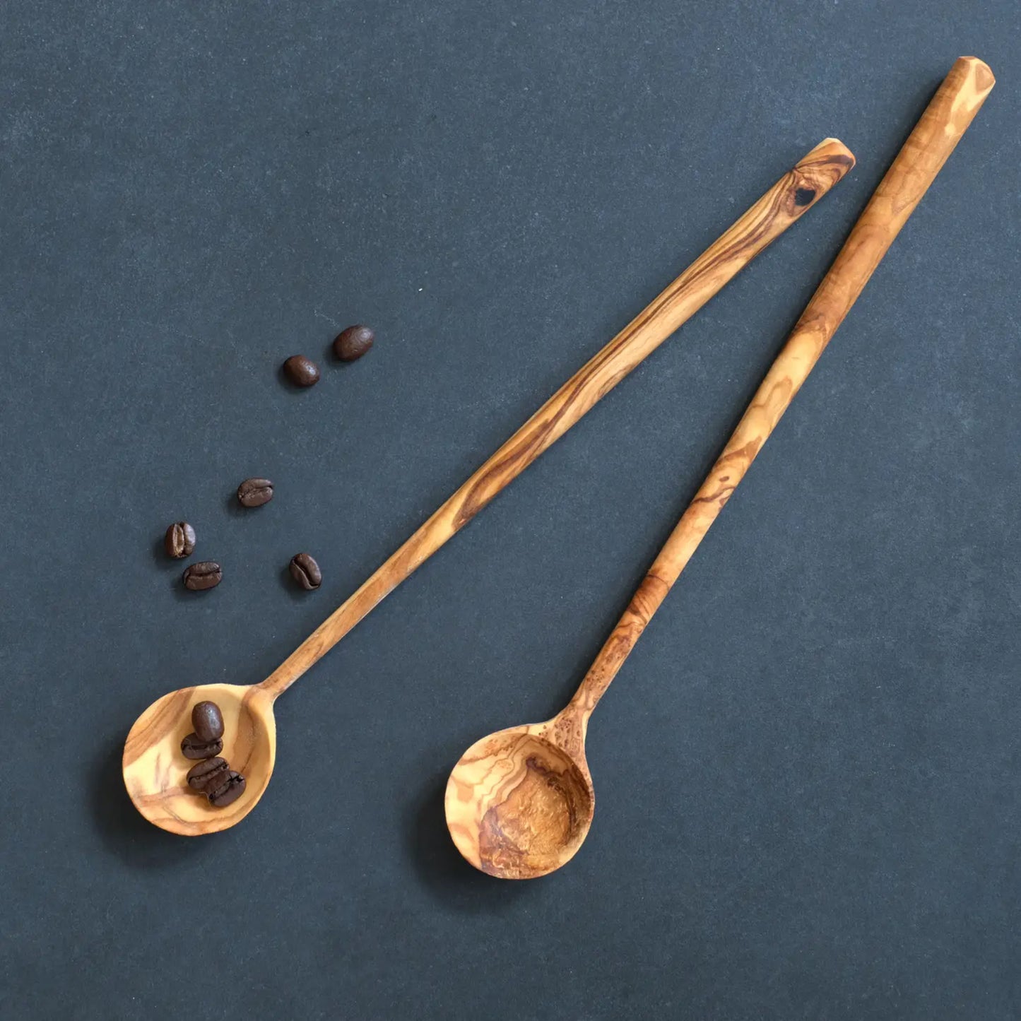 Olive Wood Tasting Spoon-Natural Olive Wood-Thistle Hill
