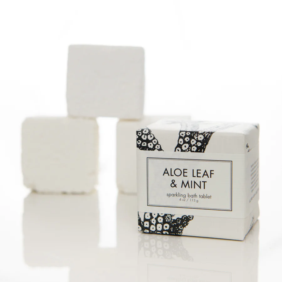 Formulary 55 Sparkling Bath Tablets Aloe Leaf & Mint-Formulary 55-Thistle Hill