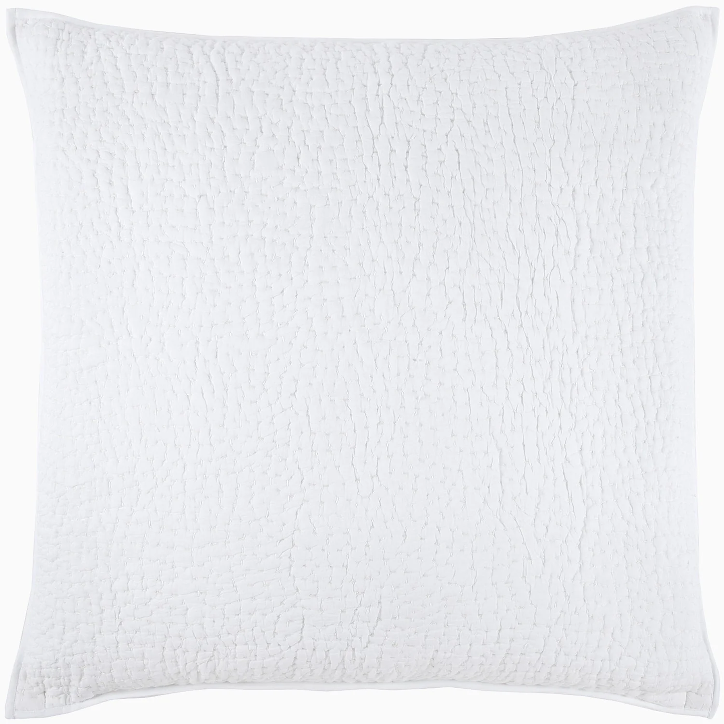 John Robshaw Hand Stitched Coverlet White-John Robshaw-Thistle Hill