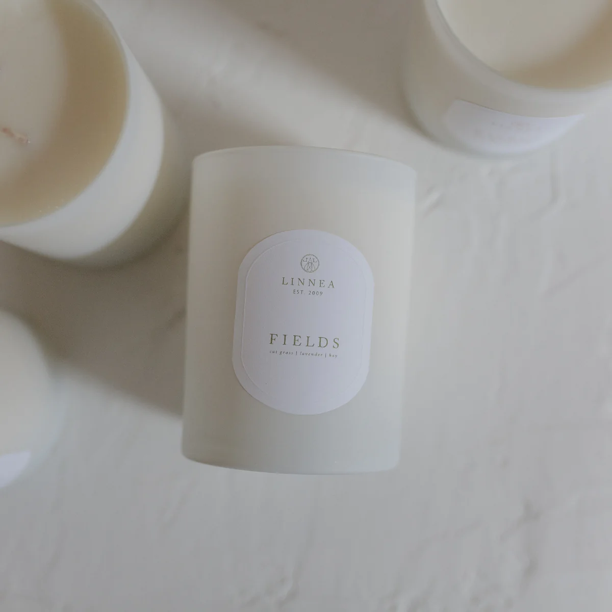 Linnea's Lights Double Wick Candle Fields