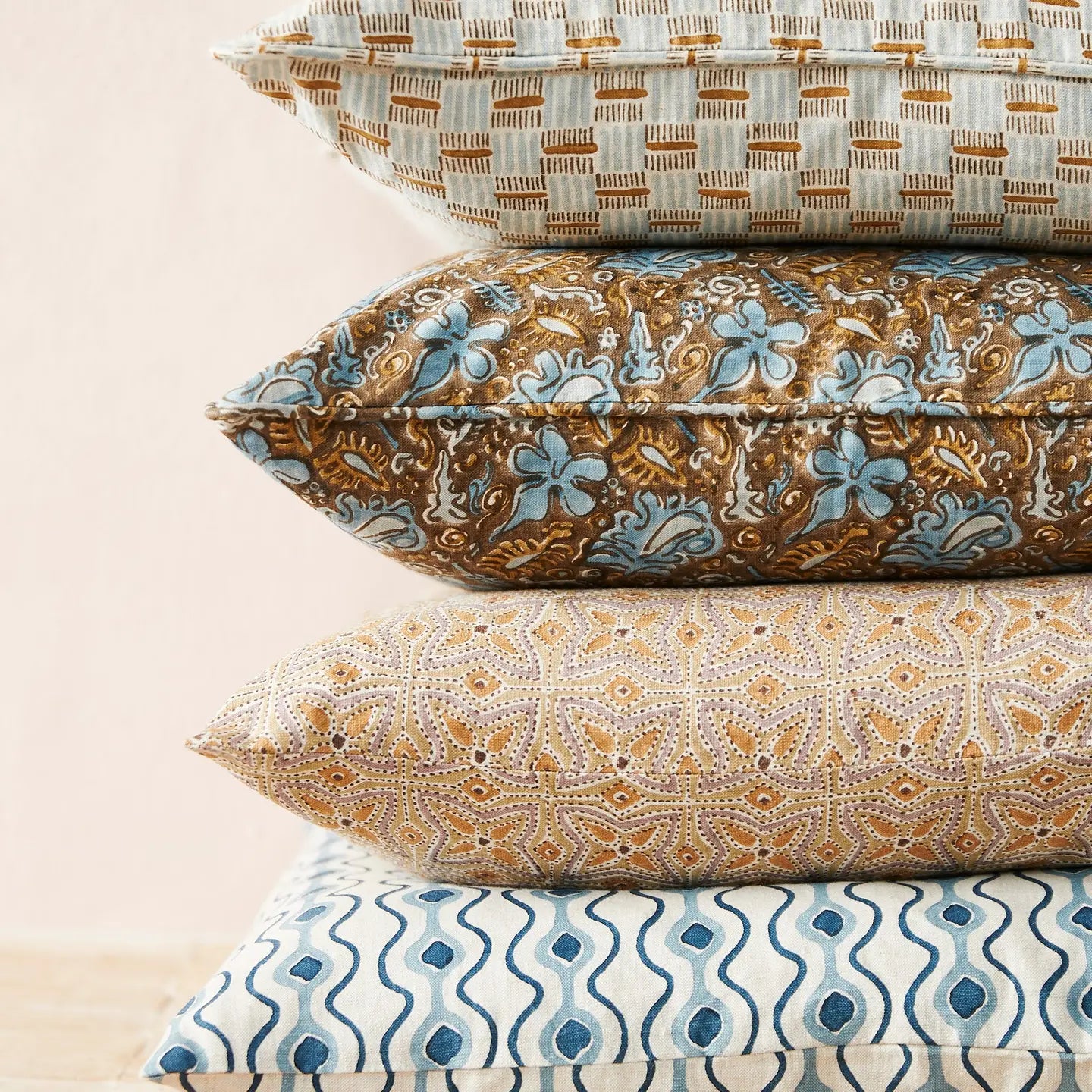 Walter G Maluka Tobacco Linen Cushion-Walter G-Thistle Hill