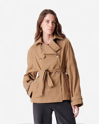 Vanessa Bruno Dublin Trench Biscuit-Vanessa Bruno-Thistle Hill