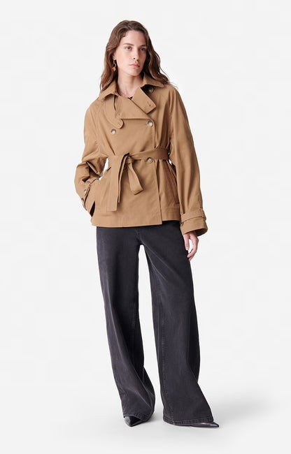 Vanessa Bruno Dublin Trench Biscuit-Vanessa Bruno-Thistle Hill