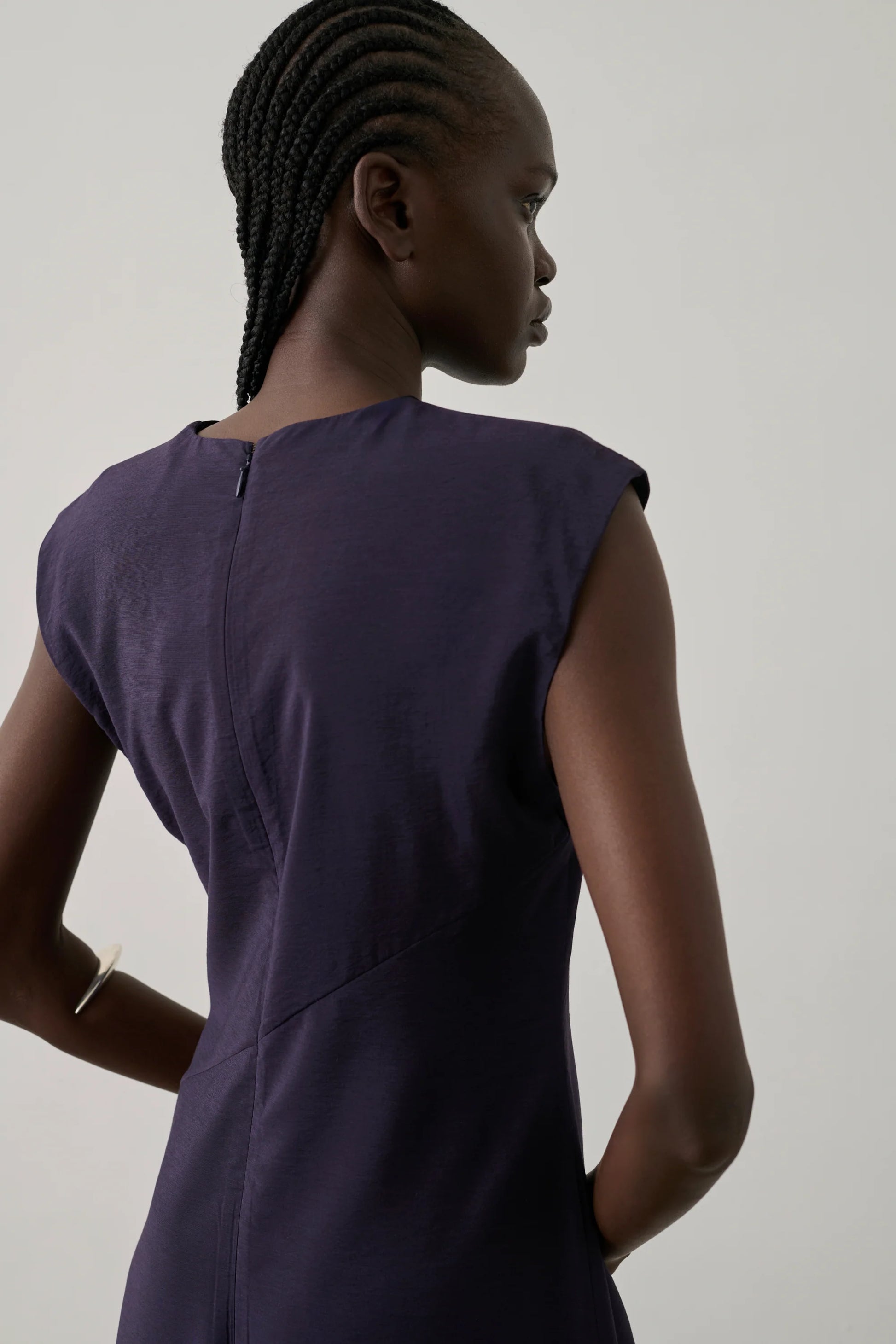 Soeur Eugenie Dress Violet Fonce-Soeur-Thistle Hill