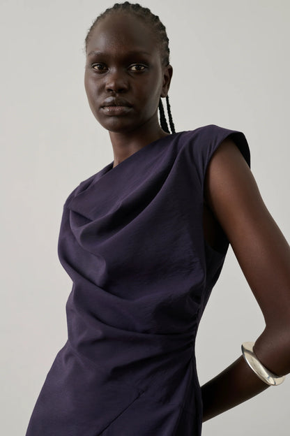 Soeur Eugenie Dress Violet Fonce-Soeur-Thistle Hill