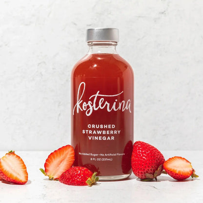 Crushed Strawberry Vinegar-Kosterina-Thistle Hill