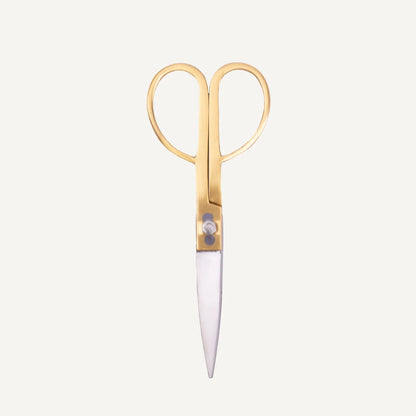 Utility Scissors Brass & Stainless Steel-Civil Alchemy St. Louis-Thistle Hill