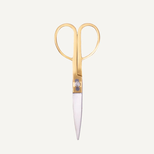 Utility Scissors Brass & Stainless Steel-Civil Alchemy St. Louis-Thistle Hill