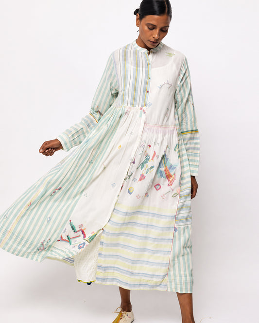 Injiri Herbarium 06 Cotton Dress-Injiri-Thistle Hill