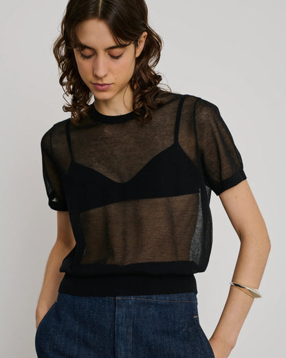 Soeur Dua Tissue Weight Sweater Black-Soeur-Thistle Hill