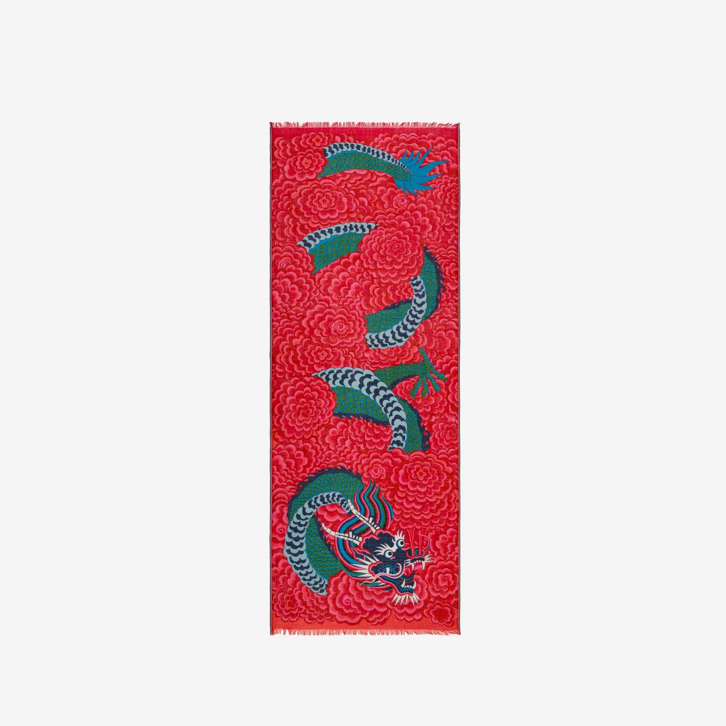 Inoui Editions 70 Dragon Fuchsia Scarf-Inoui Editions-Thistle Hill