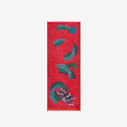 Inoui Editions 70 Dragon Fuchsia Scarf-Inoui Editions-Thistle Hill